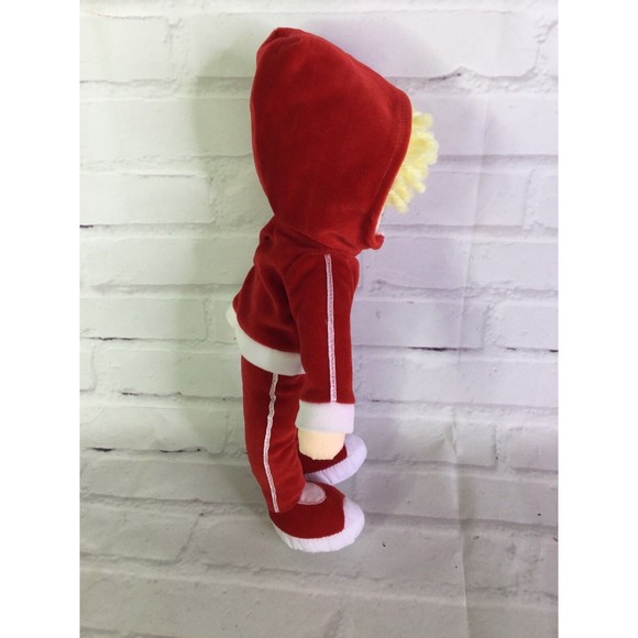 Well Made Toy Teenees Sportsters Stuffed Plush Rag Doll Yellow Blonde Yarn Hair - Picture 3 of 10